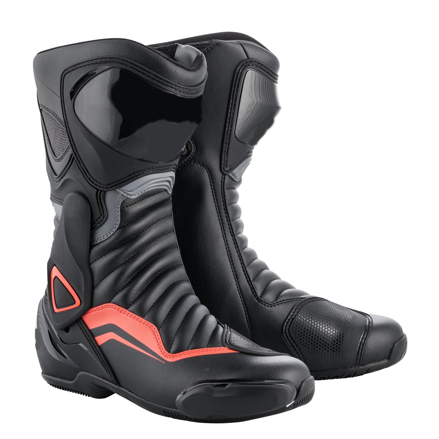 Mens Motorcycle Motorbike Racing  Waterproof Leather Racing Boots-022