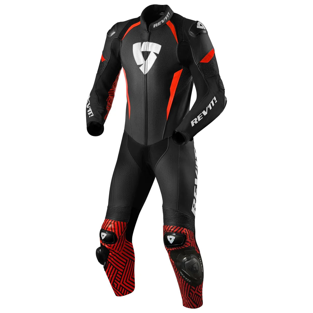 Motorbike Racing Leather Suit-060