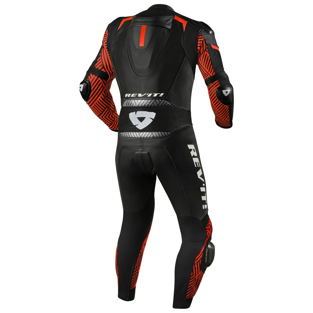 Motorbike Racing Leather Suit-060